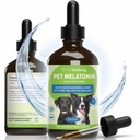 Pet Wellbeing Pet Melatonin for Dogs - Vet-Formulated Holistic Sleep Support - Healthy Sleep Patterns, Circadian Rhythm Balance - Liquid Melatonin Supplement - Made for Dogs 4 oz (118 ml)