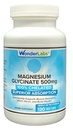 Wonder Laboratories Magnesium Glycinate 500mg, 100% Chelated for Superior Absorption, Non-GMO, NO Gluten Dairy & Soy, Supports Muscle, Joint, and Heart Health (120)