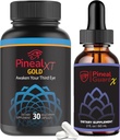 Pineal Guard X Gland Decalcification and Pituitary Support Supplement - Liquid Drops Enhance Pineal XT Results - Natural Fast-Acting Third Eye Activation - 2 fl oz