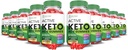 (10 Pack) Active Keto ACV Gummies Advanced Formula 1000MG ActiveKeto Keto Gummies Apple Cider Vinegar Formulated with Pomegranate Beet Juice Powder B12 Vegan Non GMO 600 Gummys