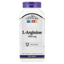 21st Century L-Arginine 1000mg, Maximum Strength 100 ea