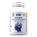 ANDREW LESSMAN PS 200 Phosphatidyl Serine 240 Capsules - Supports Mental Clarity, Positive Mood, Memory, Cognitive Function. Essential for Neurotransmitter Production and Release. No Additives