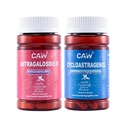 CAW Telomere Support Hypersorption Cycloastragenol 10mg 30 Capsules and Astragaloside IV 50mg 30 Capsules