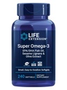Life Extension Super Omega-3 EPA/DHA Fish Oil, Heart Health, 240 Softgels