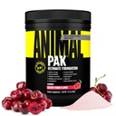Animal Pak - Convenient All-in-One Vitamin & Supplement Powder, Cherry Bomb - Zinc, Vitamins C, B, D, Amino Acids, Immune Support, Digestive Enzymes - Daily Multivitamin for Women & Men - 60 Scoops