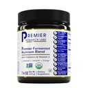 Premier Research Labs Premier Fermented Mushroom Blend - Reishi Mushroom Powder, Mushroom Extract for Drinks, Coffee, Mushroom Complex with Turkey Tail, Cordyceps for Immune & Gut Health - 7.4 oz