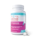 Szio+ Utiva D-Mannose 500mg Capsules – Naturally Flush The Bladder and Urinary Tract – UTI Avoidance – D Mannose Supplements for Women – Supports Urinary Tract Infection Treatments, 120 Capsules