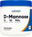 Nutricost D-Mannose Powder (100 Grams) 50 Servings, Gluten-Free, GMO-Free
