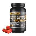 Goliath Labs 100% Whey Protein Powder Isolate/Blend | Fast-Absorbing Workout Supplements for Men and Women | 25g of Pure Protein and 5.5g of BCAAs in Each Serv | Strawberry, 5 lbs, 68 Servings