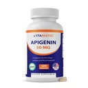Vitamatic Apigenin 50mg – 120 Vegetarian Capsules Plant-Based Flavonoid for Cellular Health, Relaxation & Healthy Aging