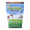 Grass-Fed Whey Protein Powder for Immune Vitality, Natural Cocoa 2.5lbs (56 Servings), 15g Protein Per Serve, Vital Whey, Clean Holistic, Wellness Nutrition