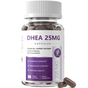iMATCHME Women's DHEA 25mg Supplement with Vitamin D3 & Slippery Elm – Daily Hormone Support for Energy, Mood, Immune & Healthy Aging – Gentle Balance Formula, Vegan Capsules, 60 Count