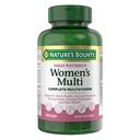 Nature’s Bounty High Potency Women’s Complete Multivitamin, Daily Vitamin with Vitamin C, Supports Heart Health & Immune Function, Essential Nutrition for Women, 120 Caplets