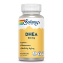 SOLARAY DHEA Supplement for Women and Men - DHEA 50mg - Supports Hormone Balance and Healthy Aging - Lab Verified, Gluten Free, Made Without Soy - 60-Day Guarantee - 60 Servings, 60 Capsules