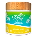 Hydrating Electrolyte Drink Mix | 5 Key Electrolytes + Vitamins | Coconut Water Powder, Pink Himalayan Salt & Real Fruit | Lemon Lime | No Added Sugar | 30 Servings