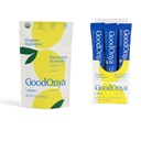 GOODONYA Organic Hydration Electrolyte Powder 20 Servings & Stick Packs 12ct | Lemon, Plant-Based