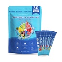 Electrolyte Powder Packets Sugar Free Hydration Drink Mix with 5 Key Electrolytes Magnesium Sodium Potassium Zinc Calcium Vitamin C – 30 Travel Packs, 6 Fruity Flavors Zero Sugar Keto & Vegan Friendly