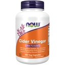 NOW Supplements, Cider Vinegar, with Grapefruit, Lecithin, B-6, Chromium, Kelp & Glucomannan (from Konjac Root), 180 Veg Capsules