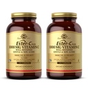 Solgar Ester-C Plus 1000 mg Vitamin C (Ascorbate Complex) - 180 Tablets, Pack of 2 - Gentle & Non Acidic - Supports Upper Respiratory Health - Non-GMO, Gluten Free - 360 Total Servings