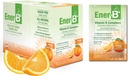 Ener-B+ Sugar Free Multivitamin Drink Mix - Instant Vitamin Packets, Electrolyte Powder Sticks, Hydration Booster, Vitamin B Supplement Liquid for Men and Women - Orange, 30 Count