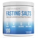 Fasting Electrolytes - Unflavored Electrolyte Powder - 100 Servings - Fasting Salts - Fasting Supplement - Electrolytes for Fasting