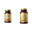 Solgar Sleep & Relaxation Bundle, Melatonin 10 mg 60 Tablets & 5-HTP 100 mg 90 Capsules, Promotes Relaxation and Provides Sleep Support
