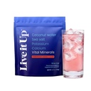 LIVE IT UP Vital Minerals: Electrolyte Powder for Daily Hydration with Coconut Water Powder, Sodium, Potassium, and Vitamin C | Vegan, No Gluten, No Added Sugar, & Caffeine Free | Pomegranate Mango