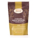 KS Mushroom Store Energy Booster Coffee + Cordyceps Mushrooms: 12oz. of Ground Caffeinated Coffee for increased stamina and muscle strength.
