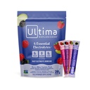 Ultima Replenisher Daily Electrolyte Powder Drink Mix – Berry Bliss Variety Pack, 20 Stickpacks – Zero Sugar Hydration Powder with 6 Electrolytes & Minerals – Sugar Free, Plant-Based & Keto Friendly