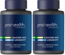 ProHealth, Ca AKG Supplement (Alpha Ketoglutarate) (1,000 mg per 2 Capsule Serving, 60 Capsules). Supports Metabolic Function and Healthy Aging Processes. (Pack of 2)