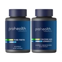 ProHealth Pure Fisetin 250mg Ca AKG Supplement Bundle | Healthy Aging, Cellular Support, Brain Health & Metabolic Function | Ultra Pure, 3rd Party Tested, GMP USA Made