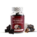 LAVANOVA Effective Mushroom Gummies with Lion’s Mane, Chaga & Cordyceps - Focus, Clarity, Energy & Immune Support - Nootropic Mushroom Supplement for Adults - 60 Gummies, 900mg per Serving