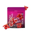 PowderVitamin Electrolytes Powder Plus (20 Servings) Black Tea Hibiscus Electrolyte Powder Keto, Sugar Free, Pink Himalayan Salt,1000mg Potassium,120mg Calcium,120mg Magnesium, Hydration Powder