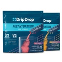 DripDrop Hydration - Electrolyte Powder Packets - Piña Colada, Mango, Açaí, Passion Fruit, Grape, Fruit Punch, Strawberry Lemonade, Cherry - 64 Count