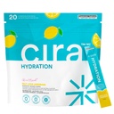 Cira Hydration Stick Packs x Alicia McCarvell Electrolyte Powder & Drink Mix for On-The-Go Dehydration Relief & Recovery - Self Love Lemonade, 20 Servings