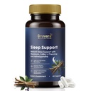 Natural Sleep Aid for Adults with Melatonin, GABA, L-Theanine & Ashwagandha, Natural Sleep Supplement for Deep, Restful Sleep - 60 Capsules