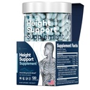 Height & Bone Support Supplement - Premium Height Growth Supplement for Kids & Teens with Calcium - Nutritional Support Bone Health Formula - Height Increase Essential Vitamins - 120 Caps