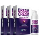 Vita Sciences Dream Cream Melatonin 3mg - The Best Natural Sleep, Topical Sleep Cream and Fragrance-Free Lotion - Pack of 3