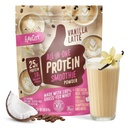 FlavCity All in One Protein Shake Powder, Vanilla Latte - 60mg Caffeine + Collagen Peptides, Reishi & Cordyceps - Focus, Skin, Hair & Joint Support - 100% Grass Fed Whey, 20 Servings