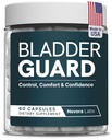 Bladder Guard – Bladder Control Supplements – Urinary Tract Health for Women & Men – Pumpkin Seed Extract & Soy Germ Formula – 60 Capsules