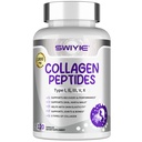 Multi Collagen Peptides Capsules 1800mg, Hydrolyzed Collagen Supplements for Women & Men with Types I, II, III, V & X, Collagen Protein Supports Skin Nails Bones & Joints | 120 Count