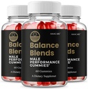 (3 Pack) Balance Blends Gummies – Advanced Balance Blends Gummy Formula Premium All Natural Ingredients Maximum Strength, Daily BalanceBlends Support for Health and Wellness, 180 Gummies for 3 Months