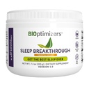 BIOptimizers Sleep Breakthrough – Natural Melatonin Free Vegan Deep Sleep Support with Magnesium and Zinc for Adults | Non Habit Forming | 202.5 g Powder (Tropical Dreams)