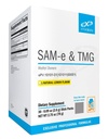 XYMOGEN SAM-e & TMG - 400 mg SAM-e & 600 mg TMG - Methylation Support - Cellular & Metabolic Function - Gluten-Free, Vegan - Lemon - 30 Servings