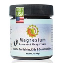 Taspen's Organics Magnesium Unscented Sleep Cream | Natural Nighttime Topical Magnesium for Babies, Toddlers, Kids & Pregnancy | Promotes Relaxation, Deep Sleep & Soothes Muscles (1.7 oz)