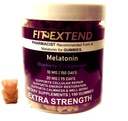Extra Strength Melatonin Blueberry Sleep Gummies, 10-20mg, 150 Count, Sugar-Free, Natural Sleep Aid Support, 75-150 Day Supply
