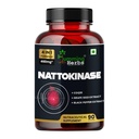 Humming Herbs Nattokinase 300 mg with CoQ10, Grape Seed Extract & Black Pepper – 90 Capsules - 3 Month Supply