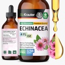 Echinacea for Immune & Respiratory Support, 4 Fl.Oz | Pure Vegan Echinacea Drops, Natural Respiratory Supplements, 56-Day Supply, Alcohol & Sugar Free