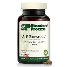 Standard Process A-F Betafood Gallbladder Health Dietary Supplement - Gluten-Free, Non-Dairy, & Non-Soy - Gallbladder Function & Liver Care - 360 Tablets