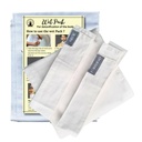 Wet Pack | Satvic Lifestyle | Cotton Patti | Body Detox | Place on Head, Neck, Abdomen | Pain relief | Cloth bag & Manual Included | Pack of 1